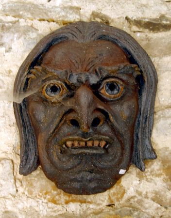 Masque, art fantastique d'Emmanuel Buchet, potier sculpteur